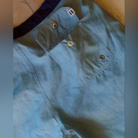 Solid & Striped chambray & Navy  Blue 7" Inseam Board Shorts NWOT - Picture 12 of 12